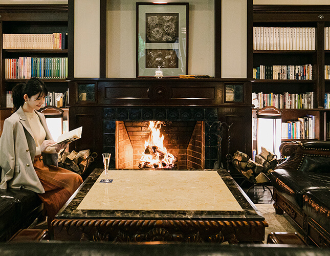 Lobby & Library