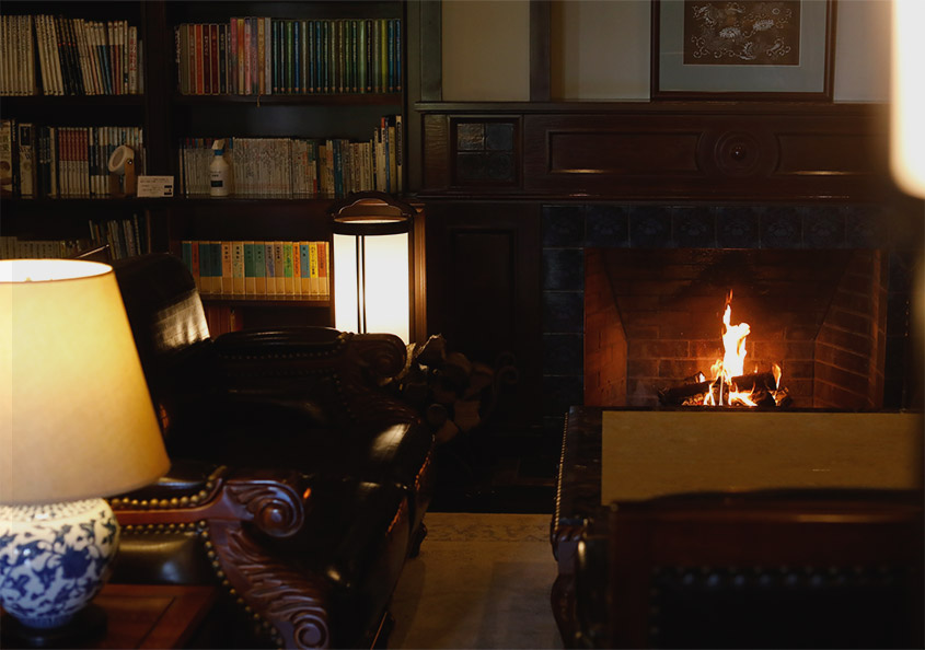 写真：異国情緒あふれる空間